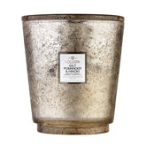 Gilt Pomegranate & Hinoki  ·  Hearth Candle with Lid - RSVP Style
